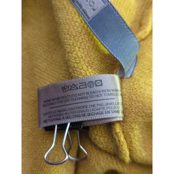 Look Sweater Vest Woman's OS Yellow Draped Open Front‎ Lagenlook 4 in 1 Shawl - Picture 9 of 12